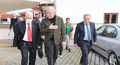 Başkan Engin'den Bilge Çınarlara Ziyaret
