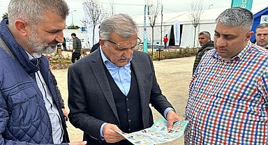 Başkan Sezer Hatay'da Çalışmaları Yakından Takip Ediyor
