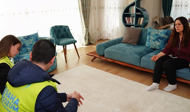Beylikdüzü'nde saha çözüm ekipleri ziyaretlerde