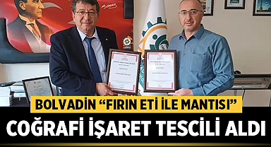 Bolvadin “Fırın eti ile mantısı” tescillendi