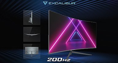 Casper 200 HZ Ekran Yenileme Hızına Sahip Excalibur 27