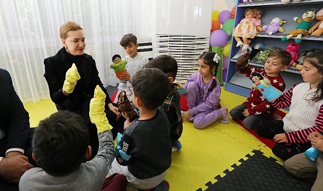 Dokuz Eylül'den depremzede çocuklar için kreş hizmeti