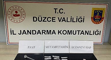 Düzce'de uyuşturucuya 1 tutuklama!
