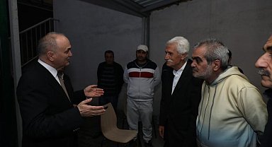 Düzce'ye gelen depremzedelere ziyaret