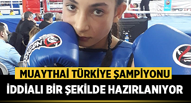 Elmas Başoğlu, Muaythai Şampiyonası'nda Türkiye'yi temsil etmek için hazırlanıyor