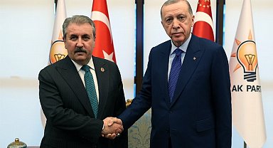 Erdoğan, Destici'yi kabul etti.. Destici'den 'Cumhur' mesajı