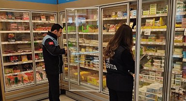 Gebze Zabıtası market denetimlerini sürdürüyor