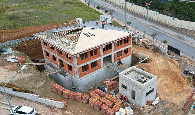 Gebze'de 'Şehit Faruk Aslan Polis Merkezi' yükseliyor