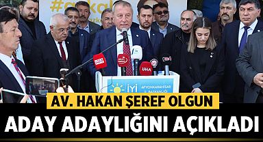 Hakan Şeref OLGUN, İYİ Parti'den Milletvekilliği Aday Adaylığı Açıkladı