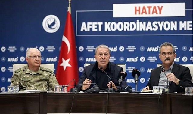 Hatay koordinasyon merkezinde toplantı yapıldı