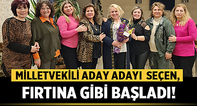 İYİ Parti Milletvekili Aday Adayı Nilgün Seçen hızlı başladı!