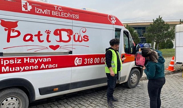 İzmit'in Patibüs'ü afet bölgesinde de devriyede