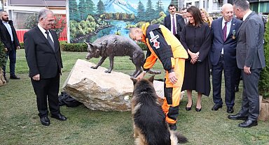 Kahraman köpek Mancs'in anısı İzmit'te yaşatılacak