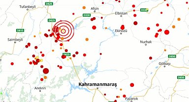 Kahramanmaraş'ta 4.0 büyüklüğünde deprem