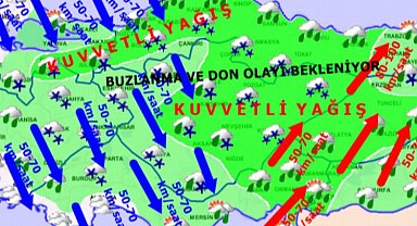 Kış geri geldi! Kar, yağmur, fırtına