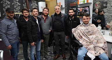 Mehmet Savran'dan esnaf ziyareti