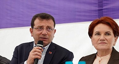 Meral Akşener ve Ekrem İmamoğlu Hatay'da