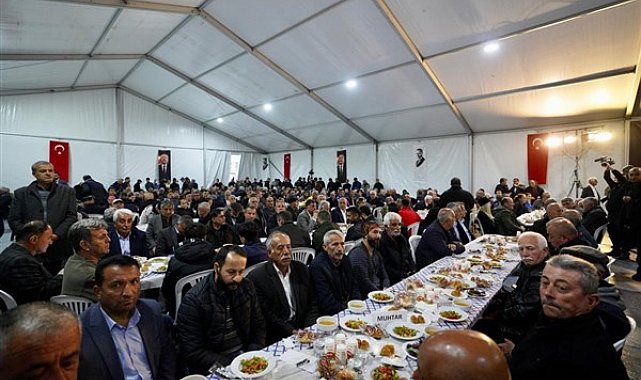 Millet İttifakı liderleri 5 bin depremzede ile iftarda buluştu