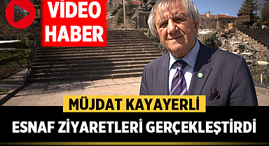 Müjdat Kayayerli, Afyonkarahisar'da esnaf ziyaretleri gerçekleştirdi!
