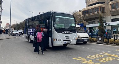 Nevşehir'de halk otobüs seferlerine düzenleme