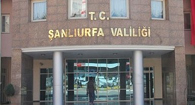 Şanlıurfa Valiliğinden, 