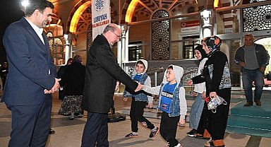 Selçuklu'da İlk Teravih Coşkusu Yaşandı