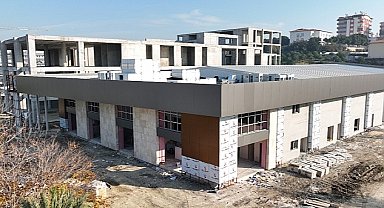 Serik düğün salonu inşaatında sona gelindi: Projenin yüzde 90'ı tamamlandı