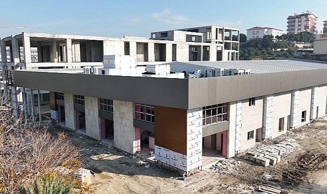 Serik düğün salonu inşaatında sona gelindi: Projenin yüzde 90'ı tamamlandı