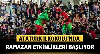 Afyonkarahisar Atatürk İlkokulu'nda Ramazan Etkinlikleri Başlıyor