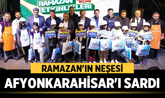 Afyonkarahisar'da Ramazan etkinlikleri devam ediyor