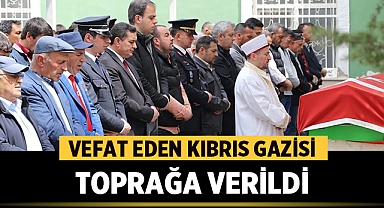 Afyonkarahisar'ın Çobanlar ilçesinde Kıbrıs gazisi toprağa verildi 