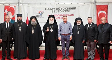 Antakya ve Tüm Doğu Patriği'nden Hatay Büyükşehir'e ziyaret