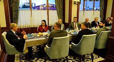Başkan Büyükerşen’in ev sahipliğinde Millet İttifakı zirvesi