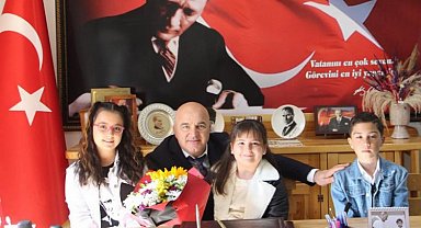 Başkan Erkiş, koltuğunu Buğlem Çağıl'a devretti
