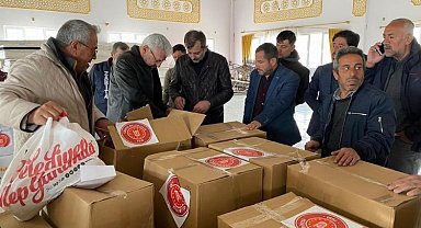 Başkan Işık üçüncü kez afet bölgesine gitti