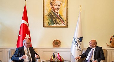 Belçika'nın Ankara Büyükelçisi’nden Başkan Soyer’e ziyaret