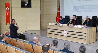 Bingöl'de 2023'ün 2. Dönem İl Koordinasyon Kurulu toplandı