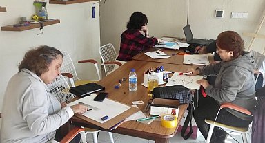 Bodrum Turgutreis Yaşam Merkezi'nde atölye çalışmaları başladı