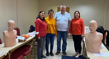 Bolu Rotary Kulübü ilk yardım eğitimini tamamladı