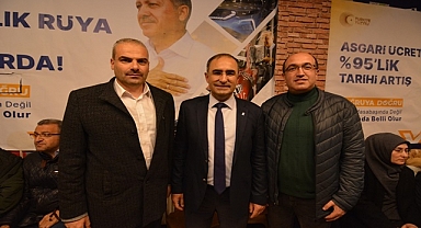 Dr. Mustafa Çöl, Dr. Hasan Arslan'ın Aday Tanıtım Toplantısına Katıldı
