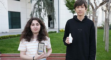 Enderunlu öğrenciler, TÜBİTAK yarışmasında birinci oldu