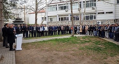 Esat Öztürk Yahyalı personeliyle bayramlaştı