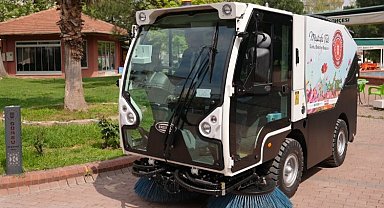 Gürsu'nun kaldırımları için yeni araç