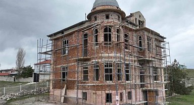 Hallaçlı Mehmet Ağa Konağı'nda restorasyon başladı