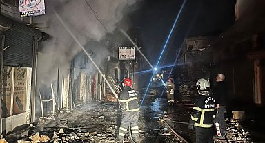Hatay'daki yangını söndüren 3 ilin ekibi birlikte sahur yaptılar