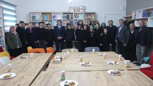 İlçe Kaymakamı Abdüllatif Yılmaz, ÇEDES Projesi'yle Gençlerle Buluştu.