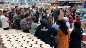İYİ Parti Milletvekili adayı Bolvadin'de seçim çalışmalarını sürdürdü!