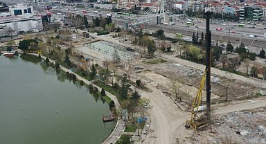 İzmit Millet Bahçesi şekillenmeye başlıyor