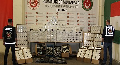Kapıkule’de kaçakçılık operasyonu