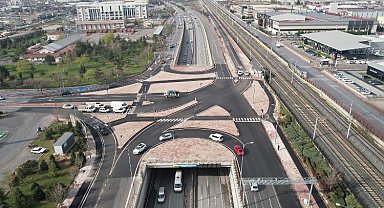 Konya'da trafiği rahatlatacak düzenleme tamamlandı